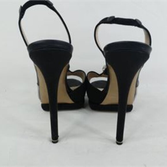 Nicholas Kirkwood Women's Black Embellished Strappy Sandal Pumps Size: 40 - Picture 9 of 9